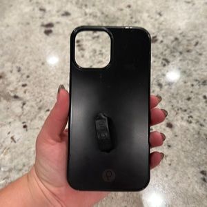 Black Loopy 12 Pro Max Case